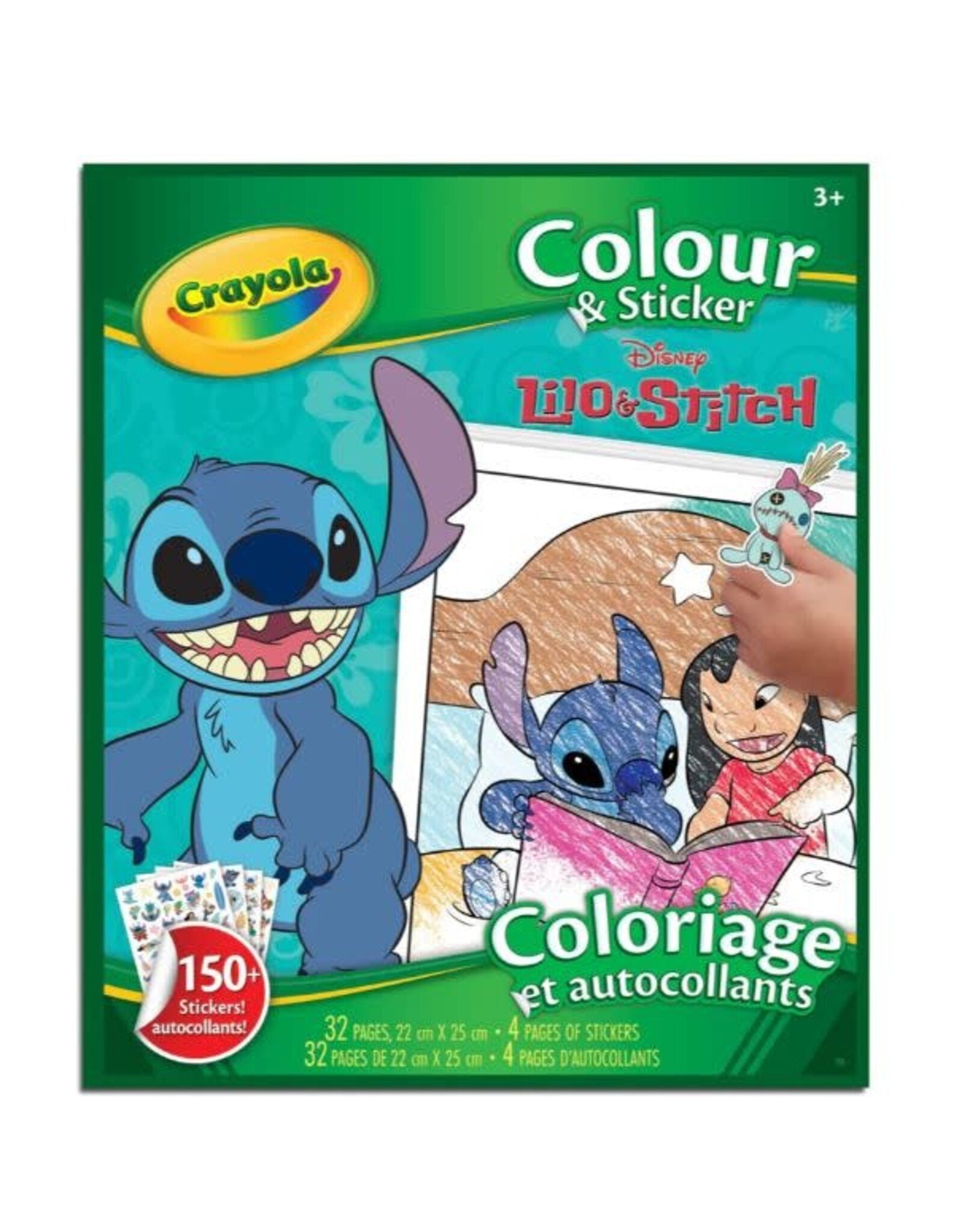 Crayola Lilo and Stitch - colour sticker