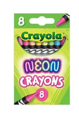 Neon Crayons - 8 pk