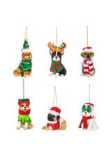Ganz Fleas Navidad Dog Ornaments