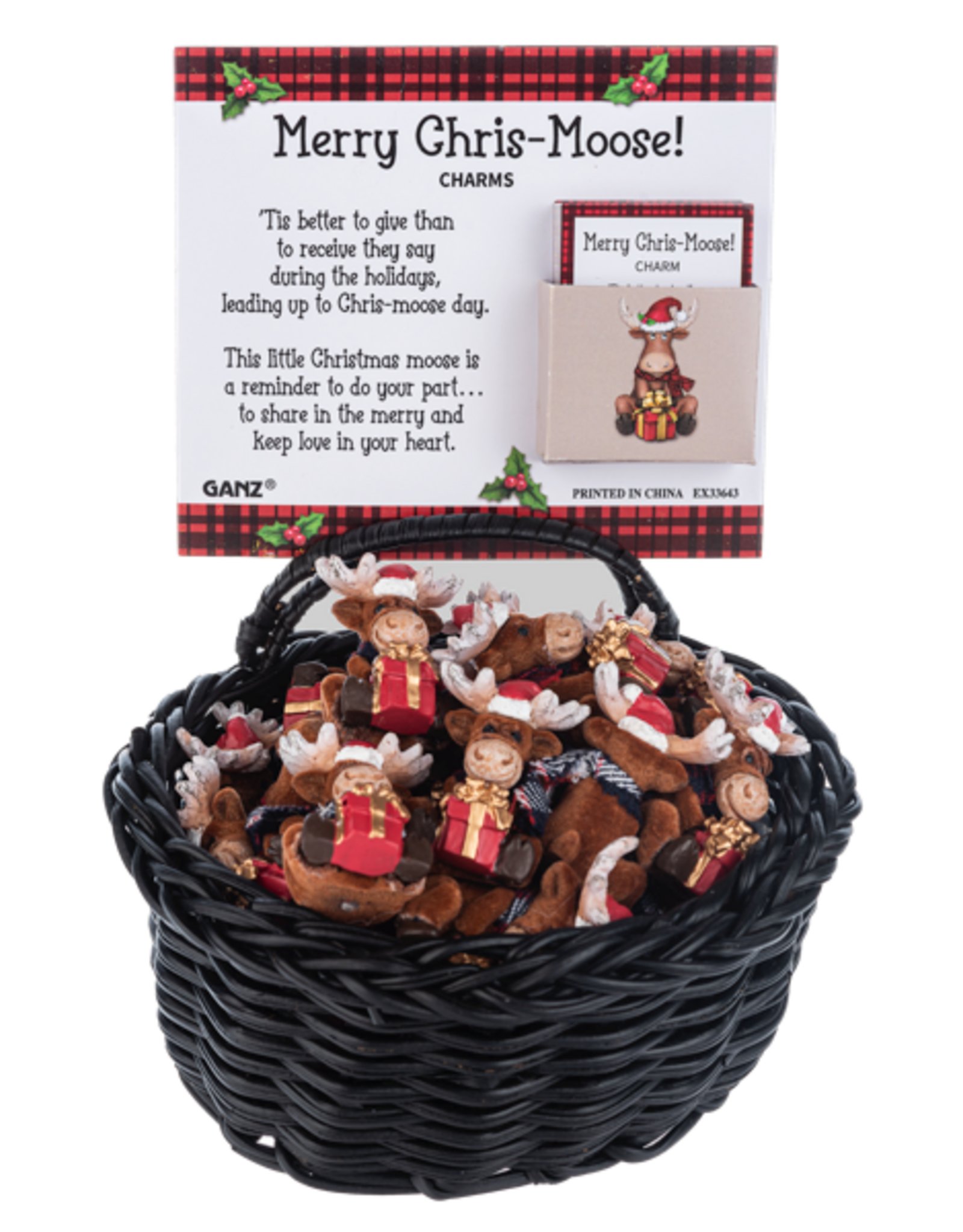 Ganz Merry Chris-Moose Charms