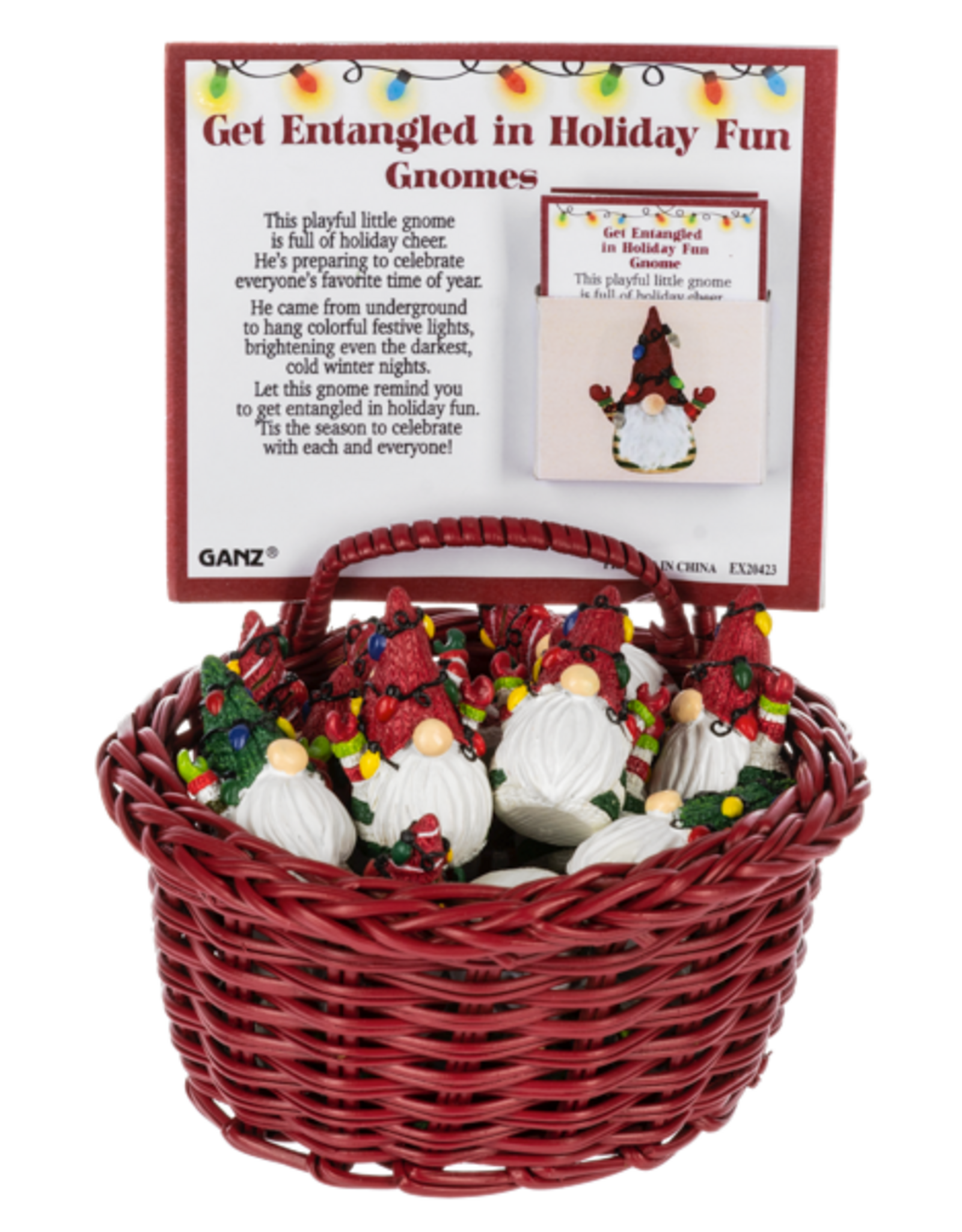Ganz Get Entangled in Holiday Fun Gnomes Charms