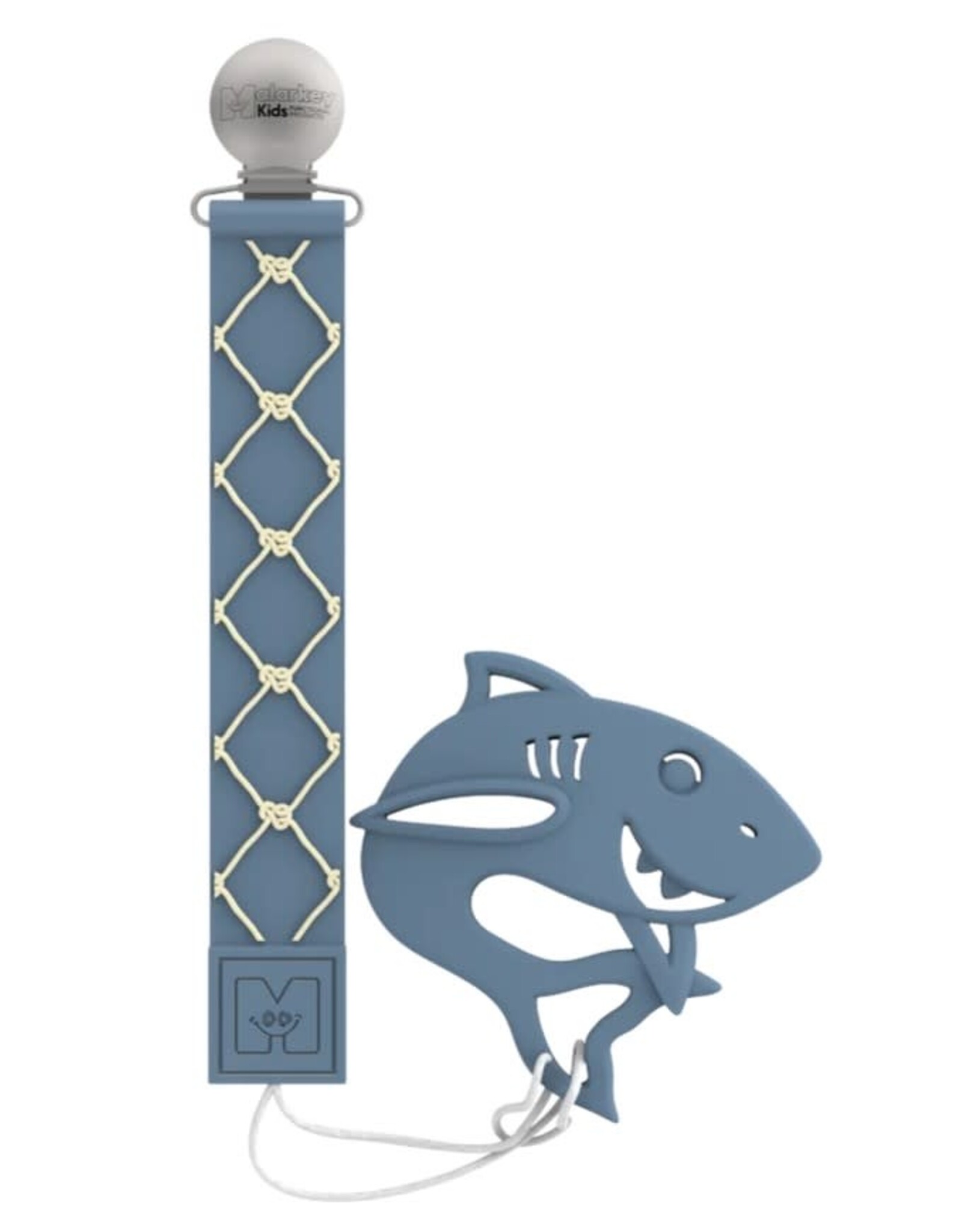Teether Tether + Tether - nautical baby shark