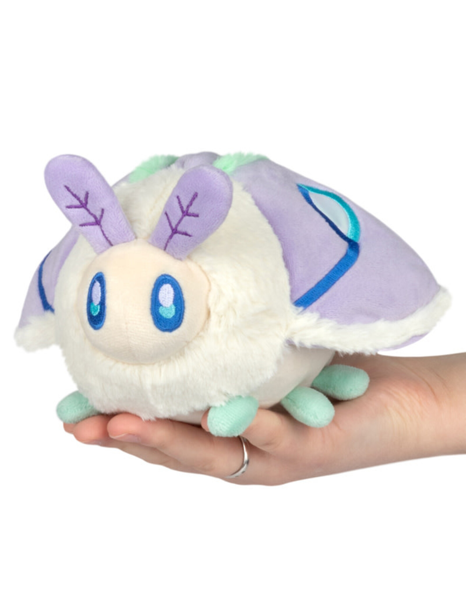 Squishable Lilac Luna Moth - party snacker