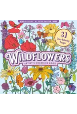 Wildflowers Adult Coloring Book