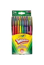 Crayola Crayons - twistable, 24 piece