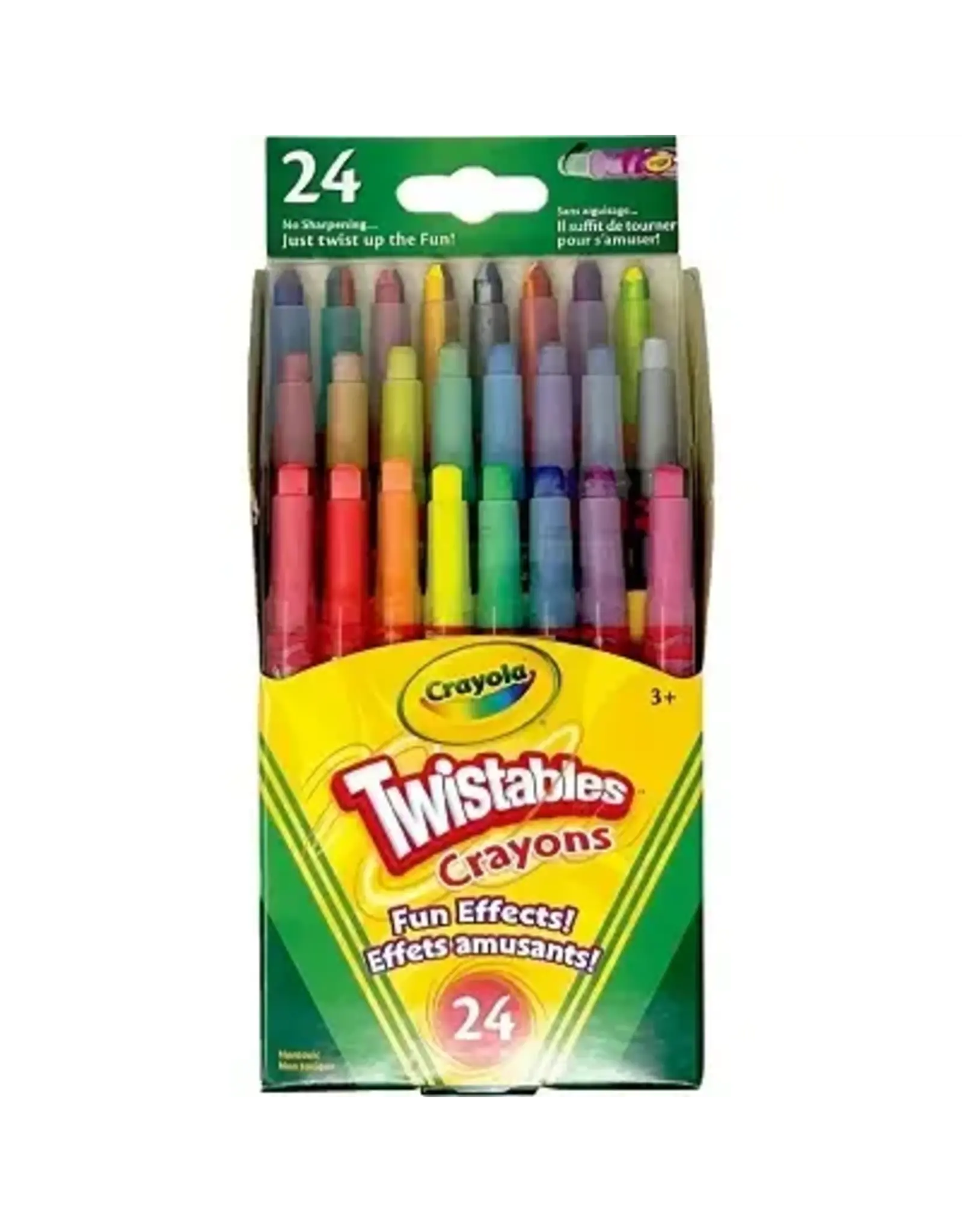 Crayola Crayons - twistable, 24 piece