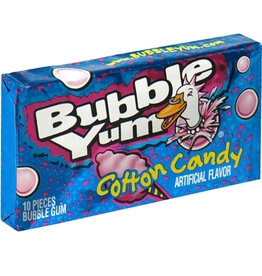 Bubble Yum - cotton candy