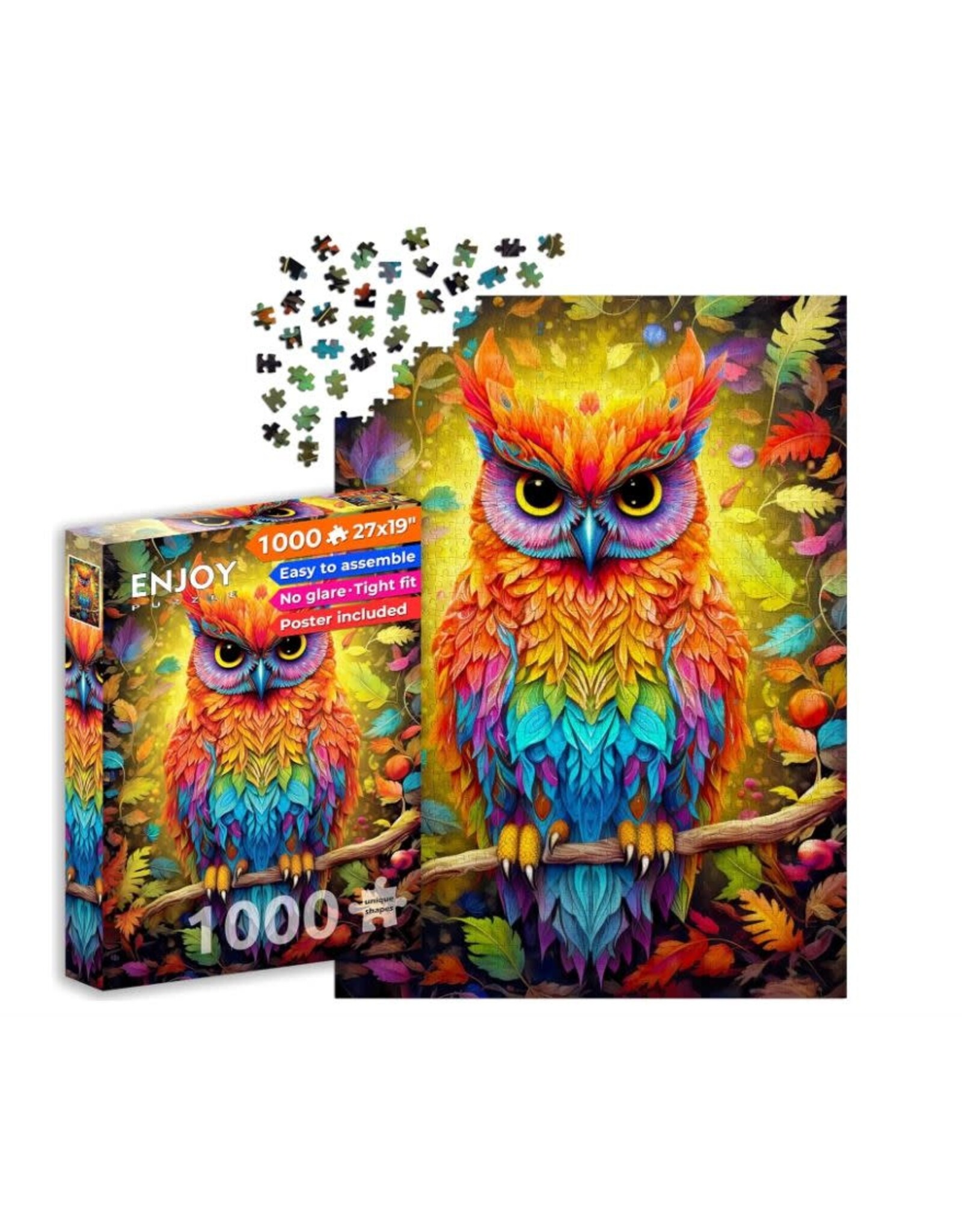 Autumnal Owl Puzzle - 1000 pc