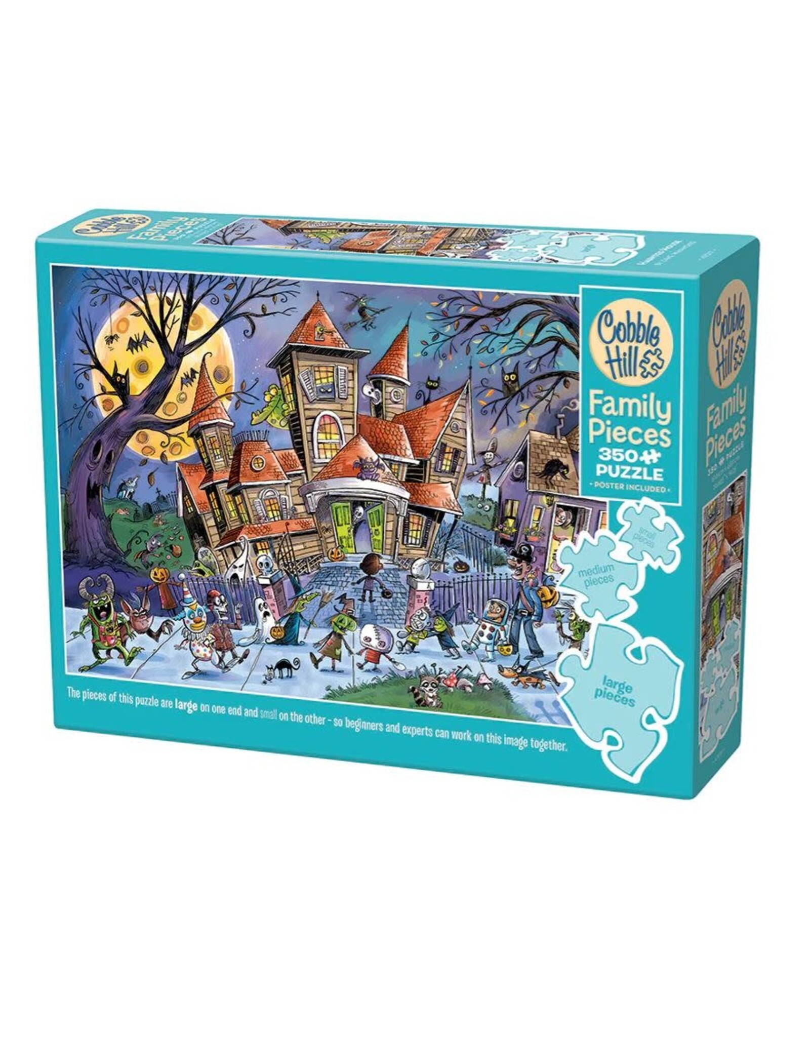 Haunted House Family Puzzle - 350 pc