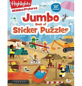 Jumbo Book of Sticker Puzzles