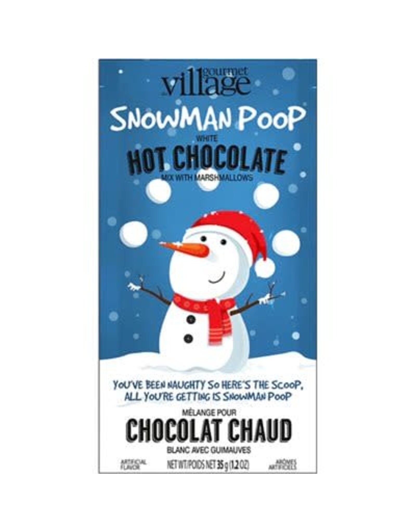 Mini Hot Chocolate - snowman poop