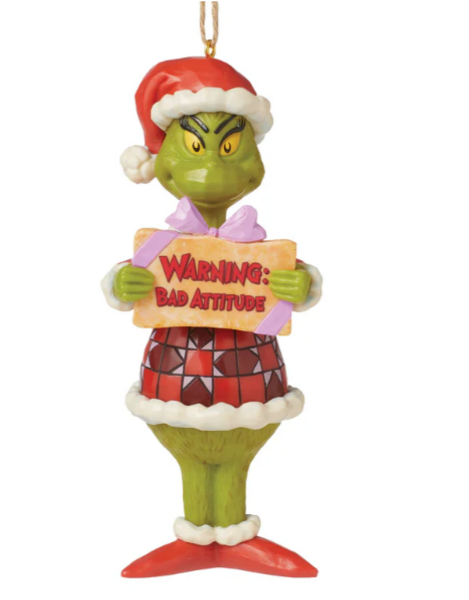 Warning: Bad Attitude Ornament