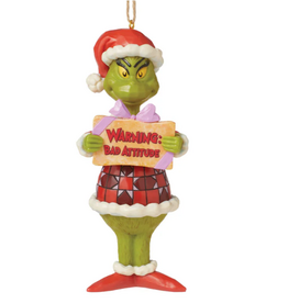 Warning: Bad Attitude Ornament