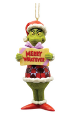 Merry Whatever Grinch Ornament