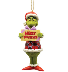 Merry Whatever Grinch Ornament