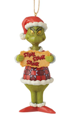 Grinch Stink Stank Stunk Ornament