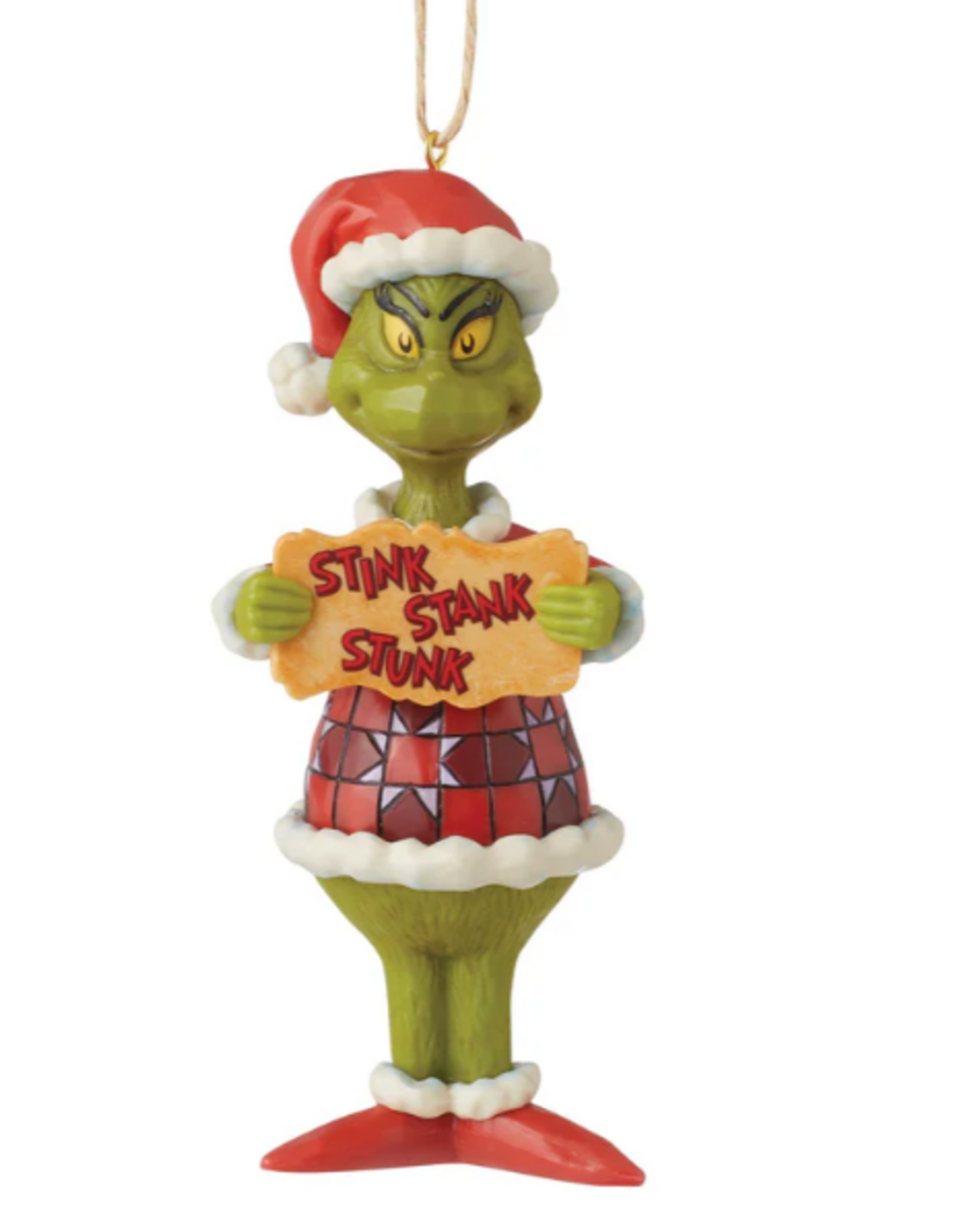 Grinch Stink Stank Stunk Ornament