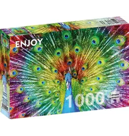 Colorful Peacock Puzzle - 1000pc