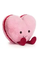 Jellycat Colette Heart Macaron (pink)