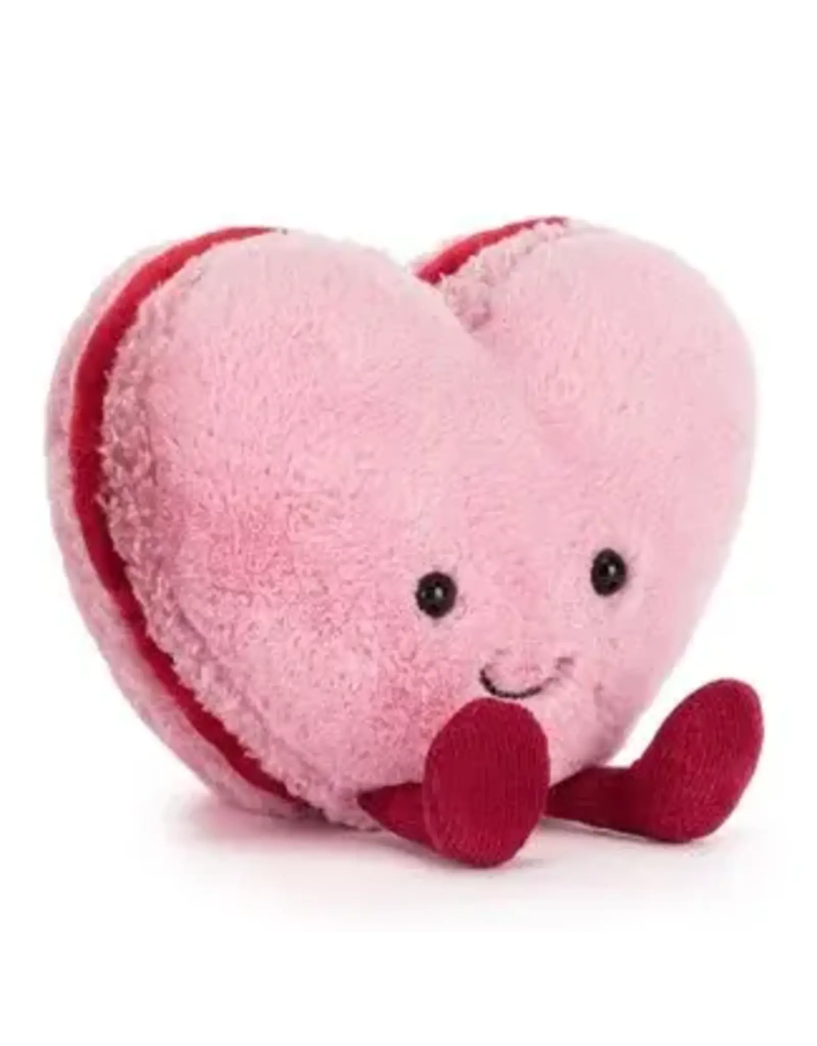 Jellycat Colette Heart Macaron (pink)