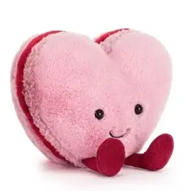 Jellycat Colette Heart Macaron (pink)