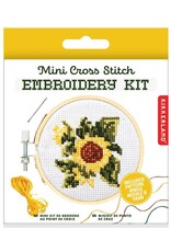 Mini Cross Stitch Kit - sunflower