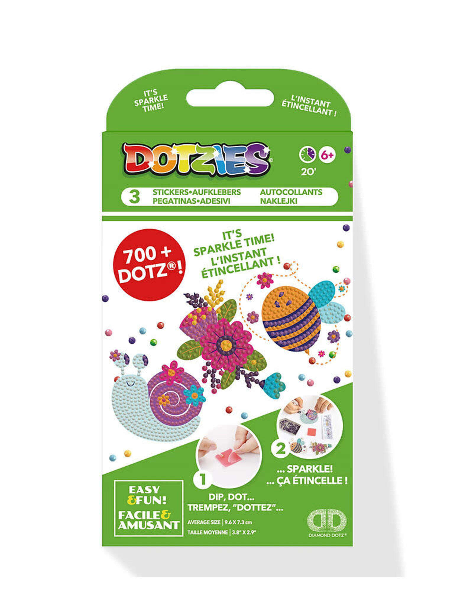 Dotzie Stickers - garden friends