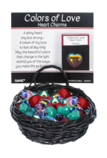 Colors of Love Heart Charms