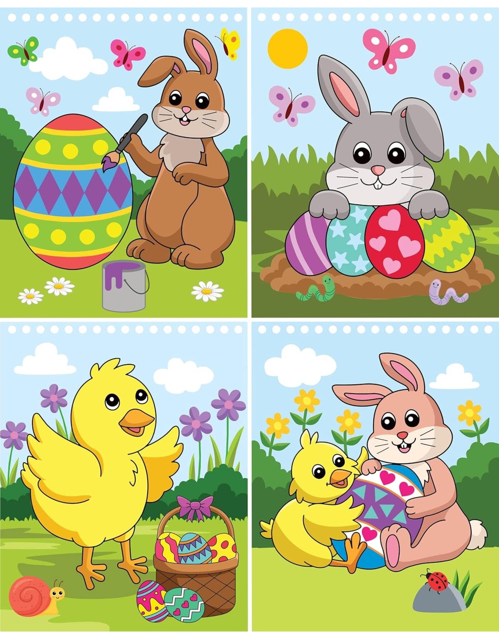 Color with Water - Easter