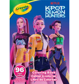 K-Pop Demon Hunters - 96 page coloring book