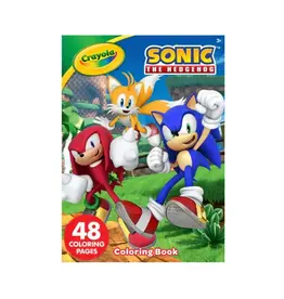 Crayola Sonic - 48 pg Colouring Book