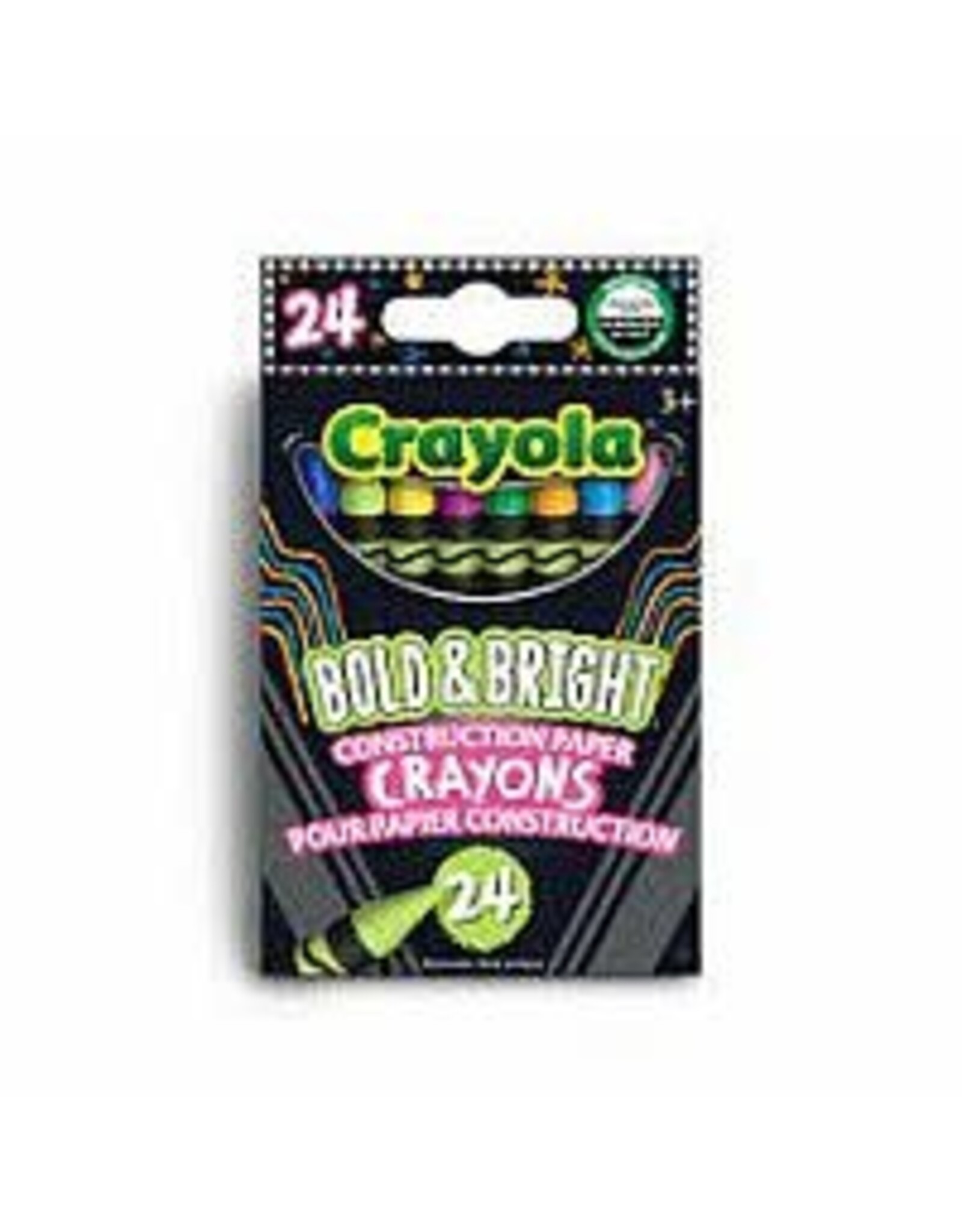 Crayola Crayons, 24 CT - bold & bright