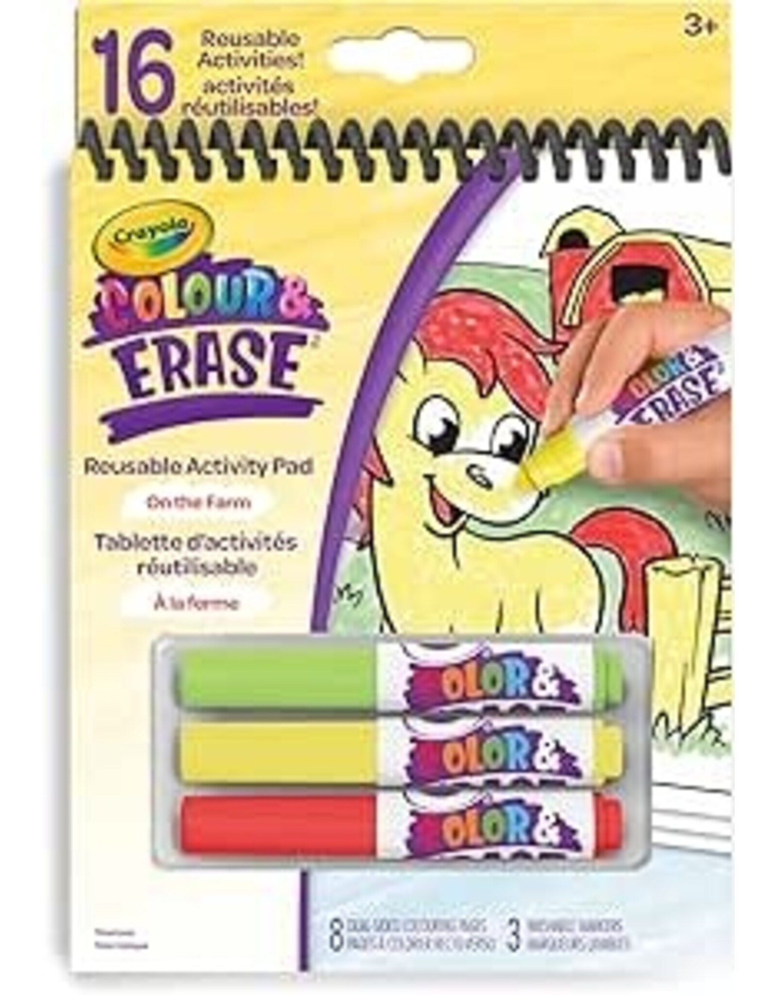 Crayola Colour & Erase - farm