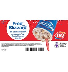 Dairy Queen Miracle Treat Day voucher