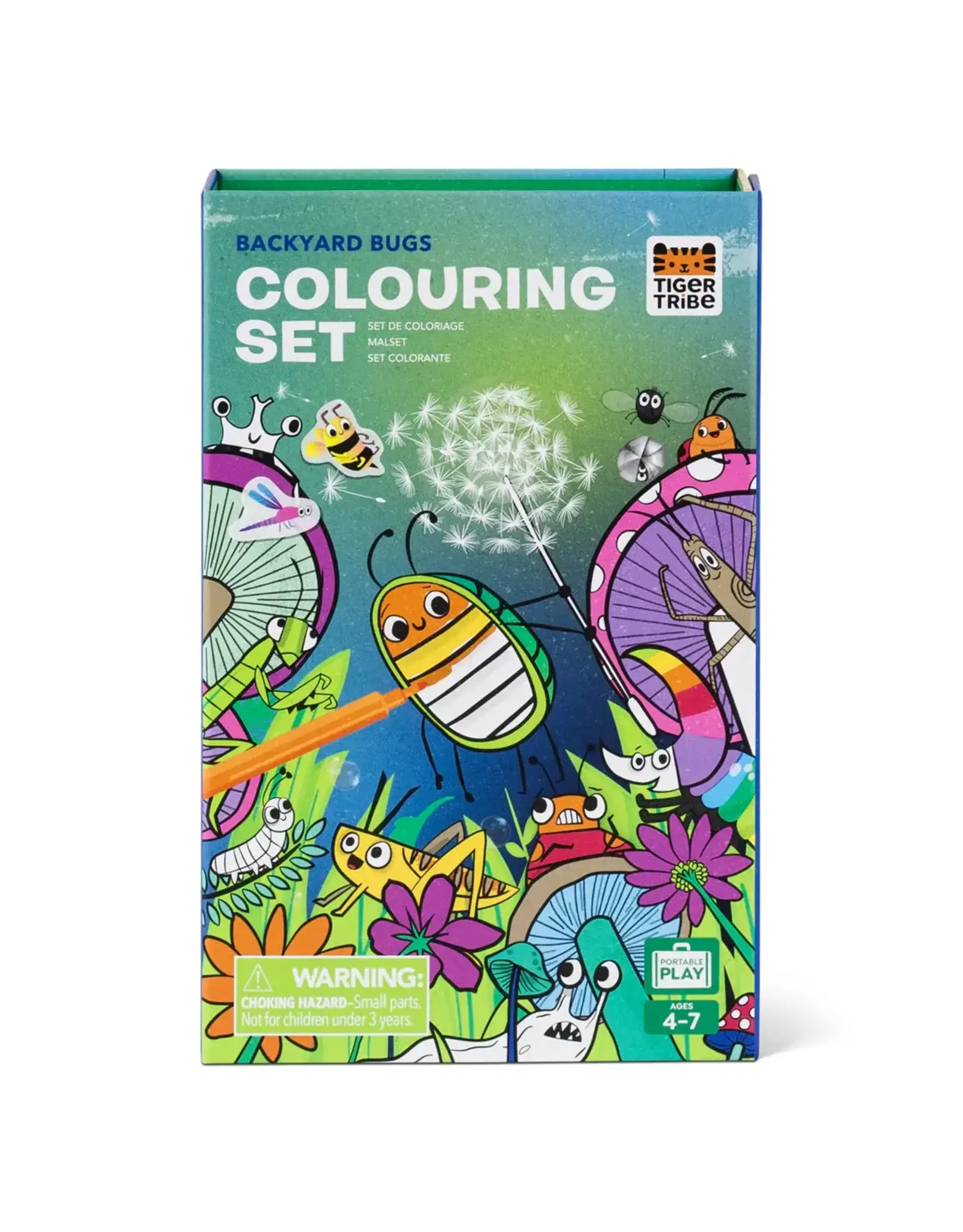 Colouring Set - Backyard Bugs