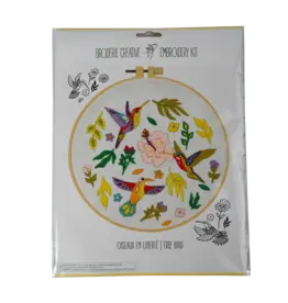 Embroidery Kit - free bird - large