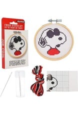 Cross Stich Embroidery Kit - Peanuts Joe Cool