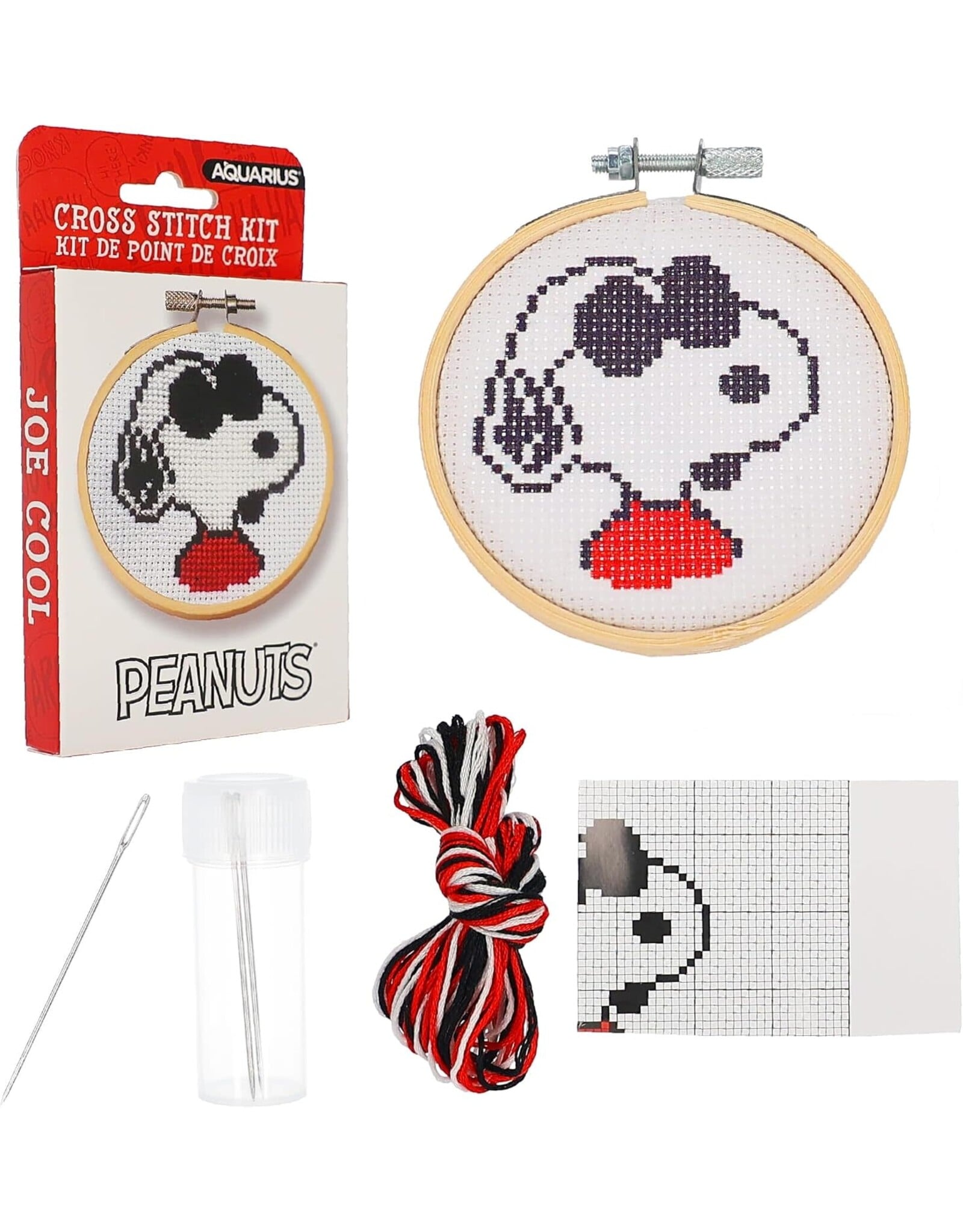 Cross Stich Embroidery Kit - Peanuts Joe Cool