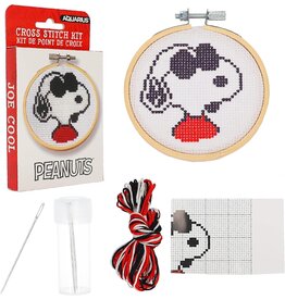 Cross Stich Embroidery Kit - Peanuts Joe Cool