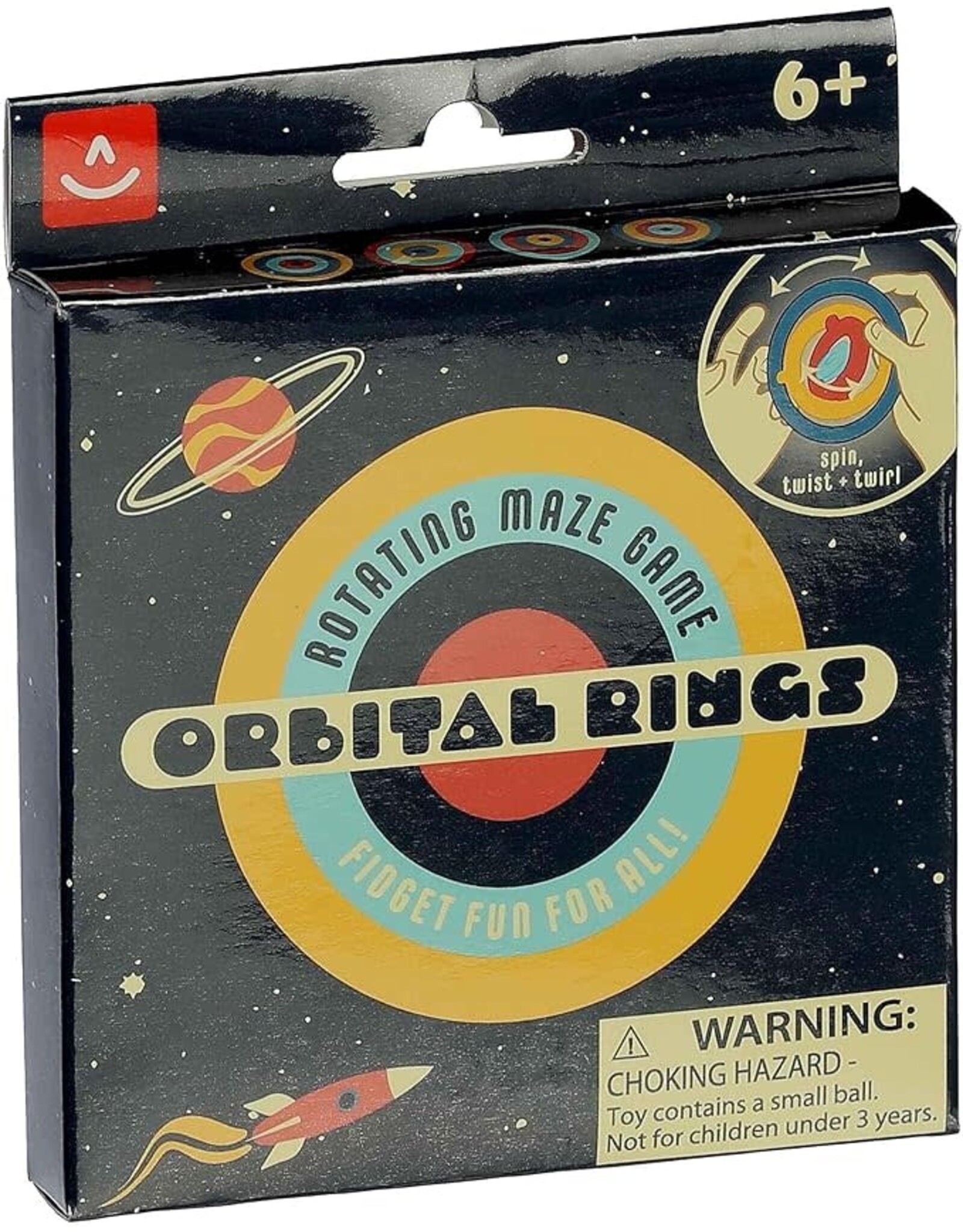 Fidget - orbit rings