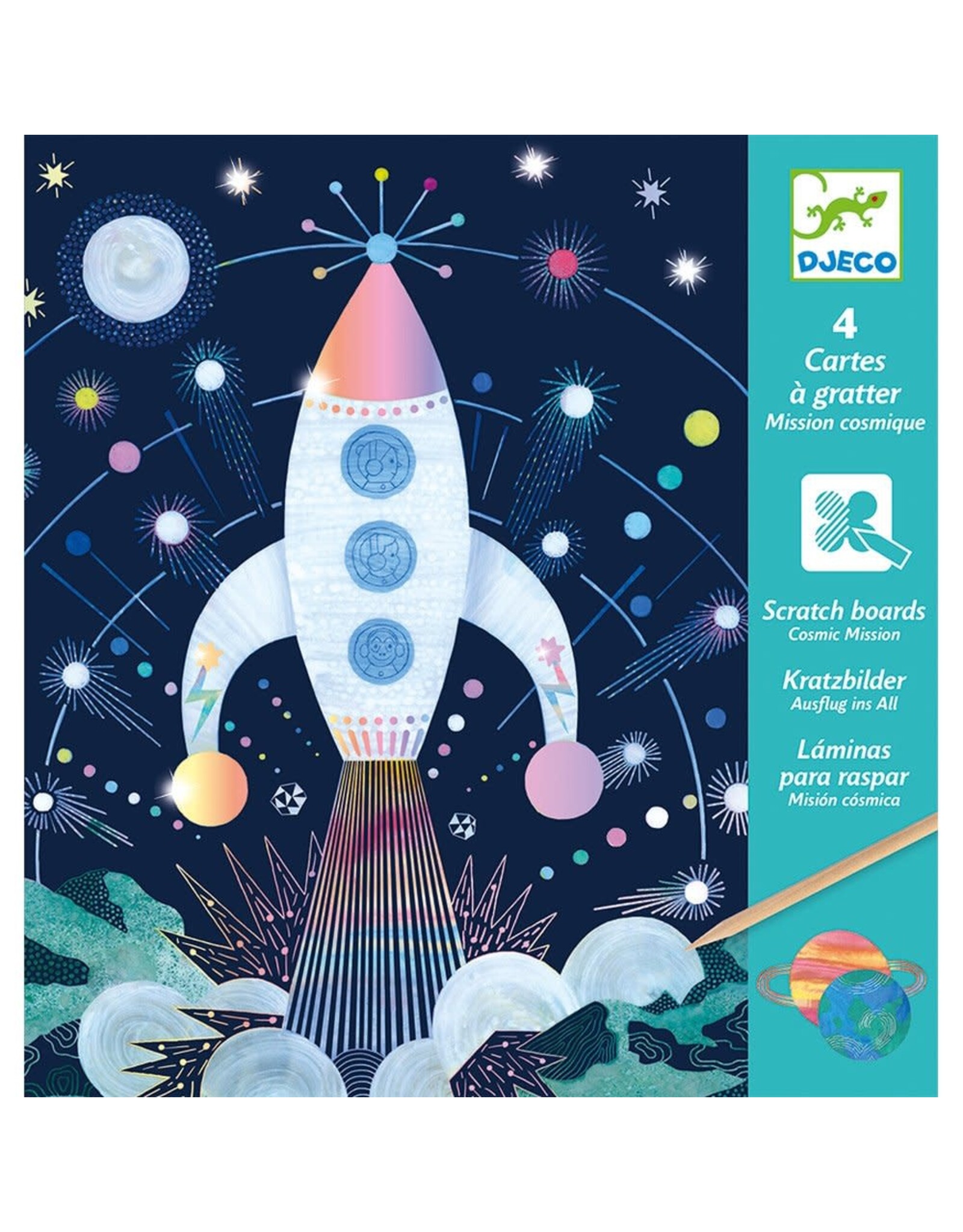Scratch Boards - Cosmic Mission