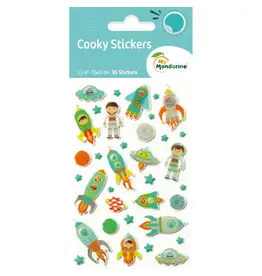 Cooky Stickers - Space Rockets