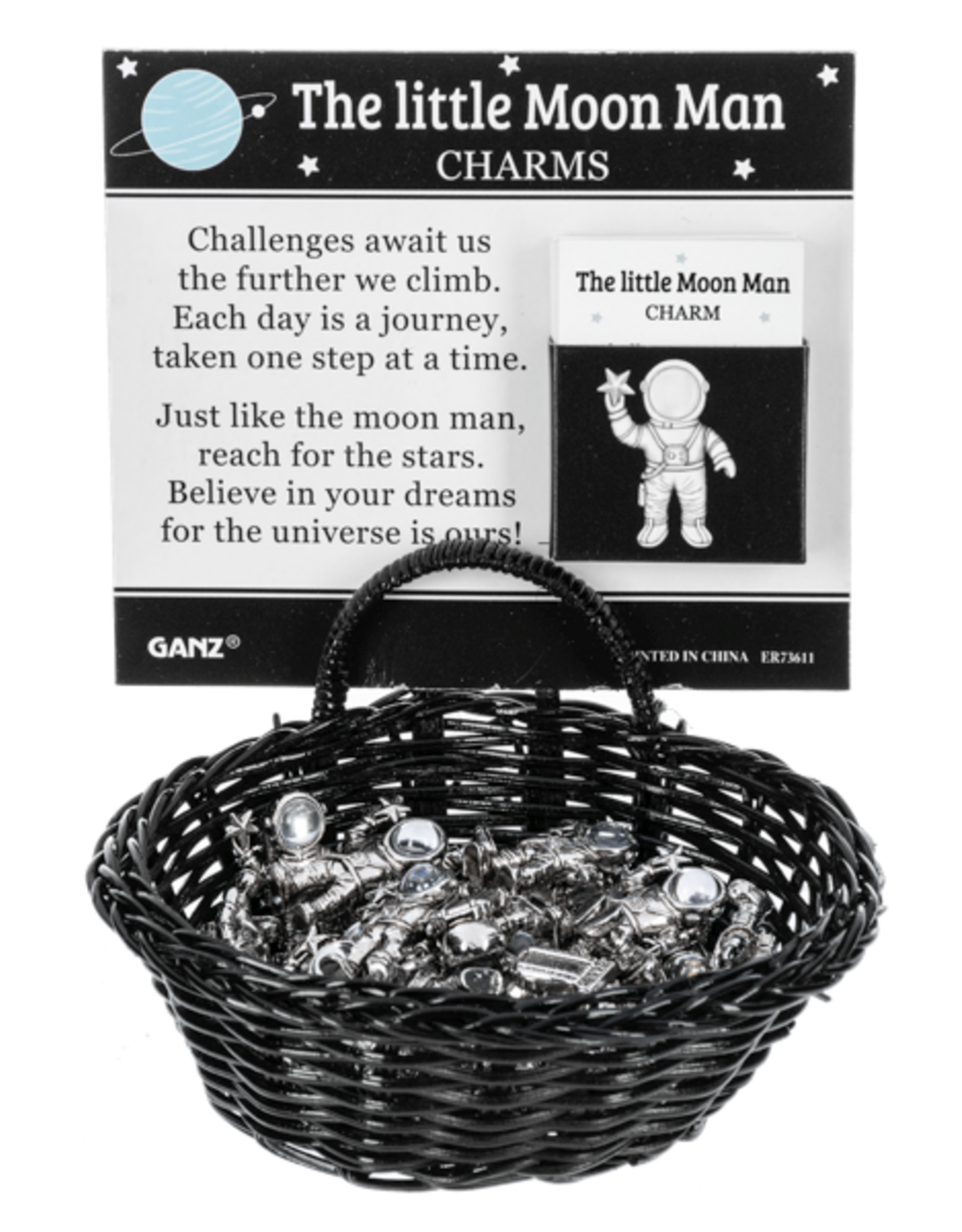Moon Man Charms