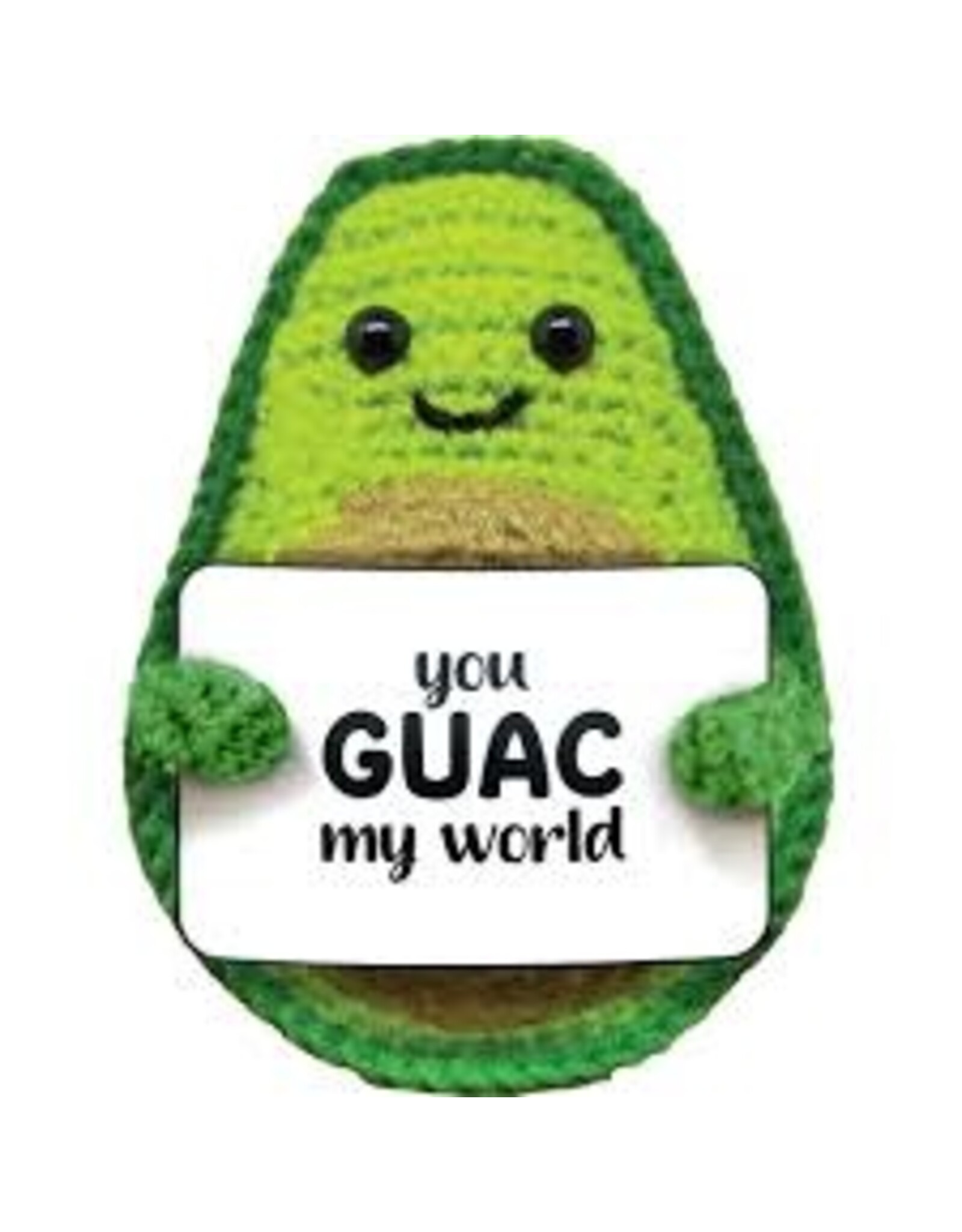 Crocheted Mini - avocado