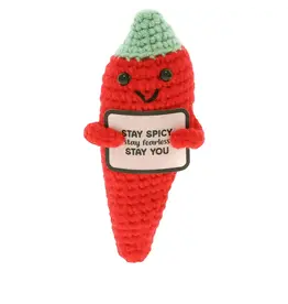 Crocheted Mini - chili pepper
