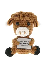 Crocheted Mini - highland cow