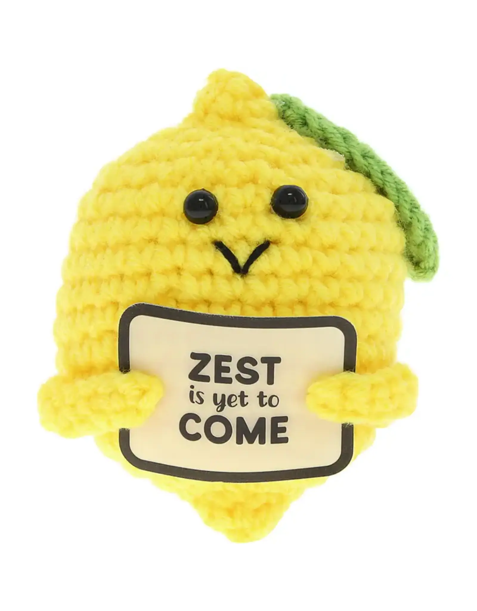 Crocheted Mini - lemon