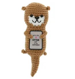 Crocheted Mini - otter