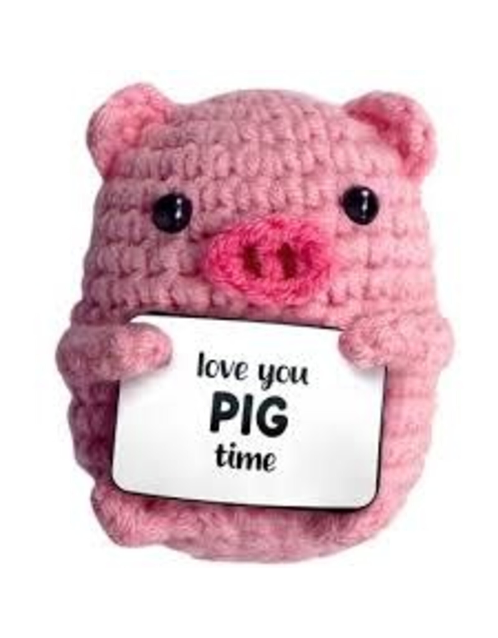 Crocheted Mini - pig