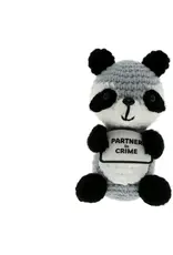 Crocheted Mini - raccoon